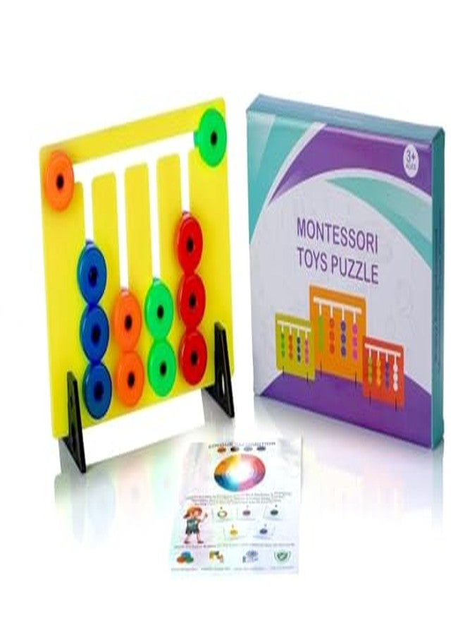 DORYTOYS Slide Puzzle Interactive Matching Toy | Hands-On Brain Challenge Board |Engaging Tile Shifting Game | Compact Travel-Friendly Playset | Single-Piece Sliding Activity | Learning Toys for Kid - Image 5